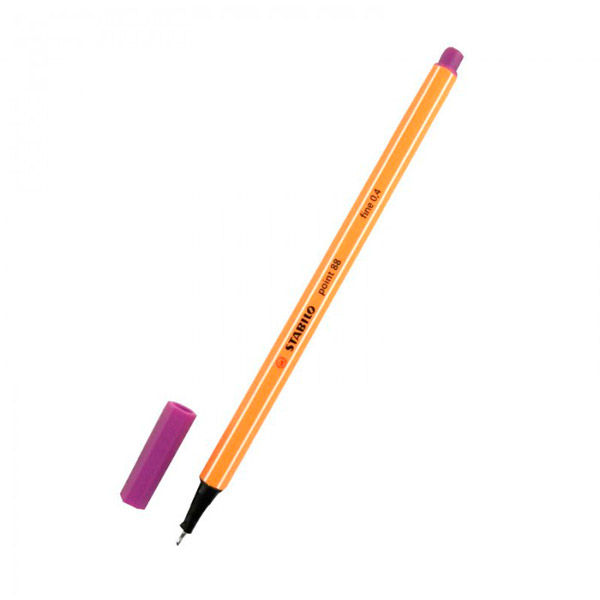 Ручка капиллярная Stabilo "Point 88" гелиотроп, 0,4мм 88/17