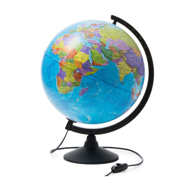 Глобус Globen Классик D=32 см с политической картой Земли с подсветкой КО13200018
