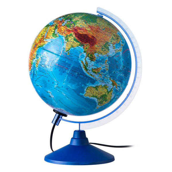 Глобус Globen Классик Евро D=25  см с физико-политической картой Земли, с подсветкой Ке012500191