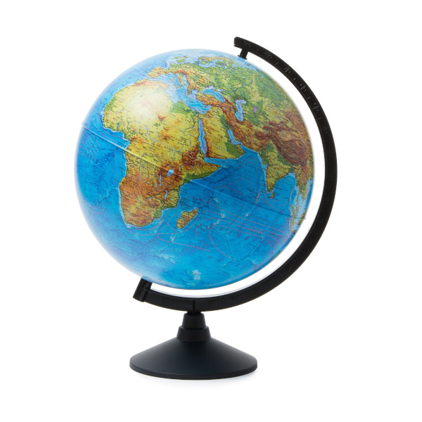 Глобус Globen Классик D=32 см с физической картой Земли, на подставке КО13200015