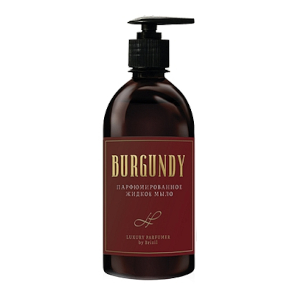 Мыло жидкое 1л Brizil "Luxury Parfumer. Burgundy" дозатор 129565