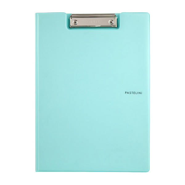 Планшет-папка с зажимом А4 винил, мятный "Pastelini" 2514-18-A Axent