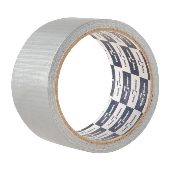 Клейкая лента (скотч) армированная 50мм*10м, 145мкм, серая, тканевая, без и/у 50*10TPL Klebebander