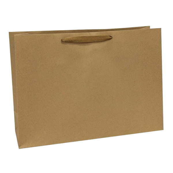 Пакет бумажный 32*39,5*12см, крафт, без печати OM000222AA Дон Баллон