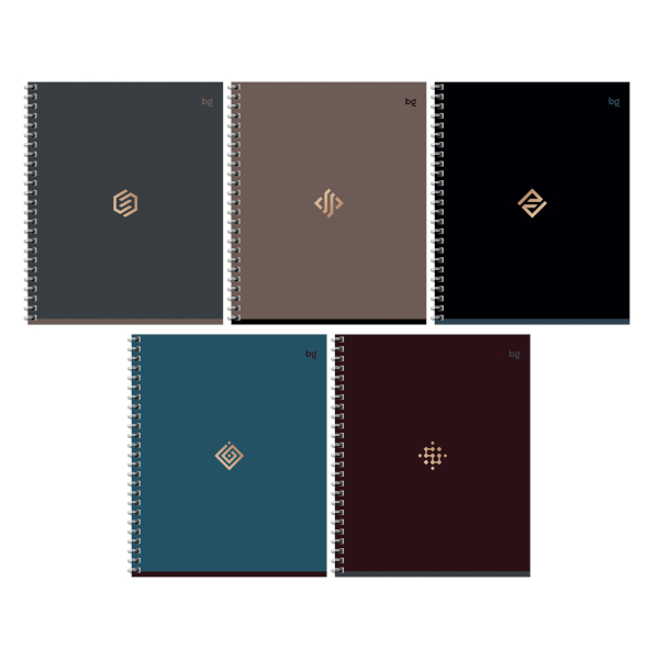 Тетрадь 48л А5 клетка/гребень "Моноколор. Классика" картон, ассорти Т5гр48 59409 BG