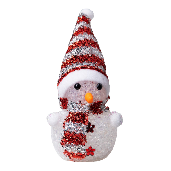 Фигура светящаяся "Снеговик" 8см, AG13*3 9616731 Luazon Lighting