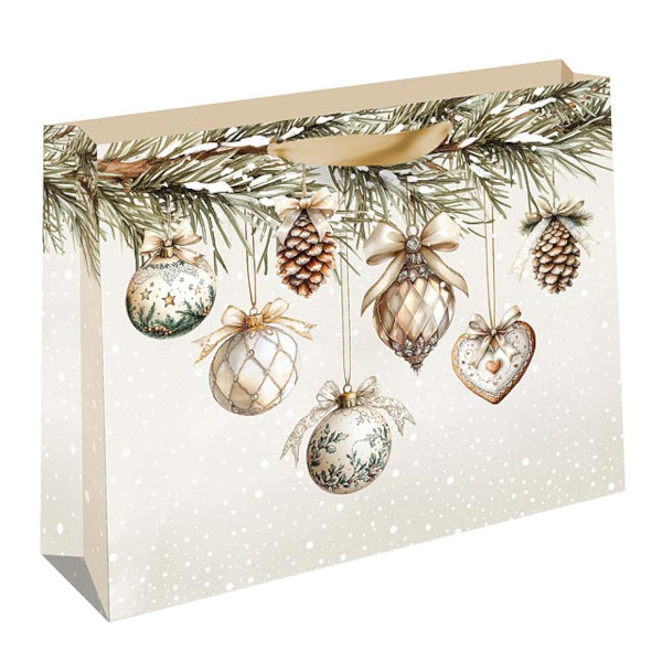 Пакет бумажный 40*50*15см "Игрушки на ветке" 1326.928 Дизайн