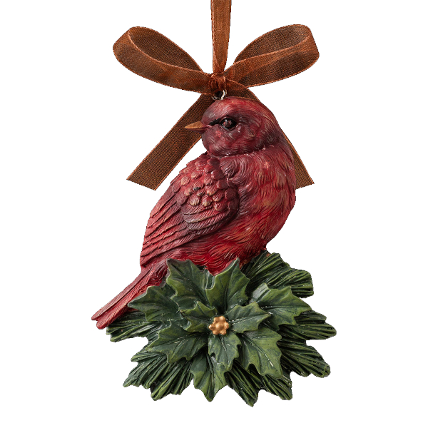 Украшение подвесное Erich Krause Decor "Новогодняя птица" 9см, полирезина 62298