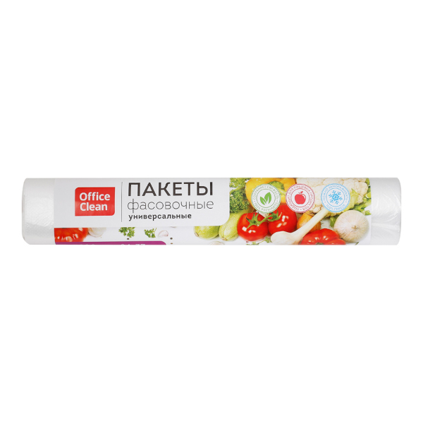 Пакет фасовочный 24*37см, ПНД, 6мкм (1уп*100шт) 268815 OfficeClean