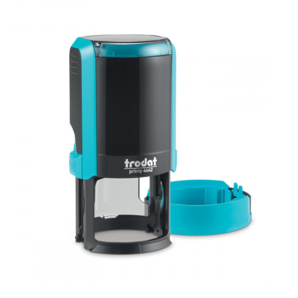Оснастка для печати d=42 Trodat 4642 голубая Новая