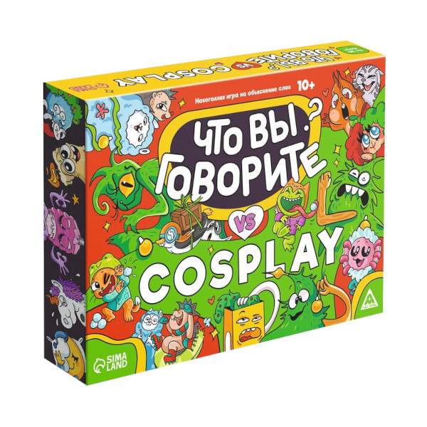 Игра настольная "Что вы говорите VS Cosplay" 100 карт 7640688 ЛАС ИГРАС