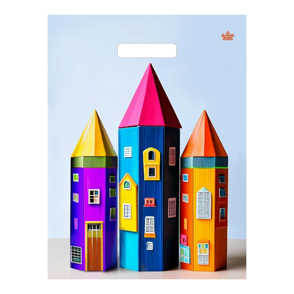 Пакет полиэтиленовый 38*45см "Премиальный" 60мкм, вырубная ручка н00228483 ТикоПластик