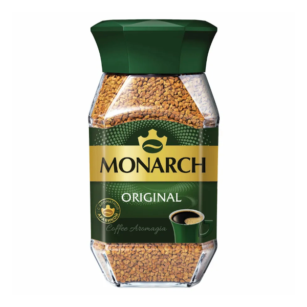 Кофе "Jacobs Monarch" растворимый, 95гр, ст.банка 9597