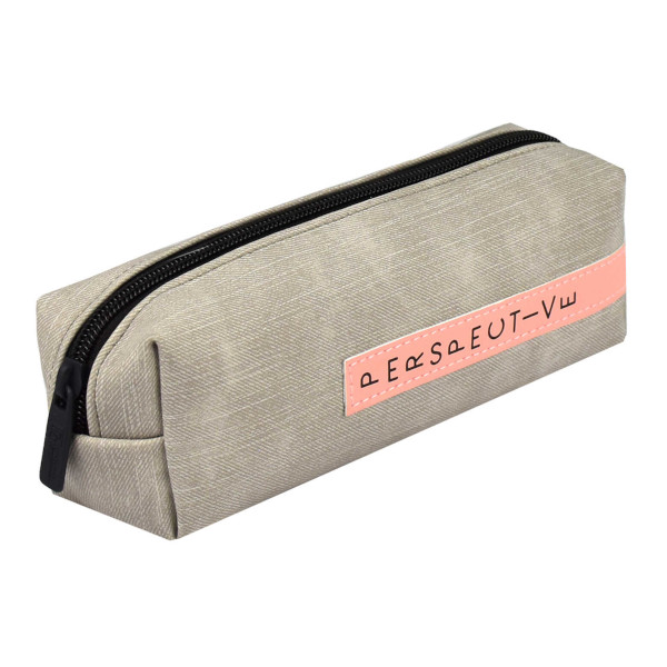 Пенал-косметичка 1 отд., 19,5*6,5*5см "Заяви о себе" без напол., иск. кожа 64205 Феникс+