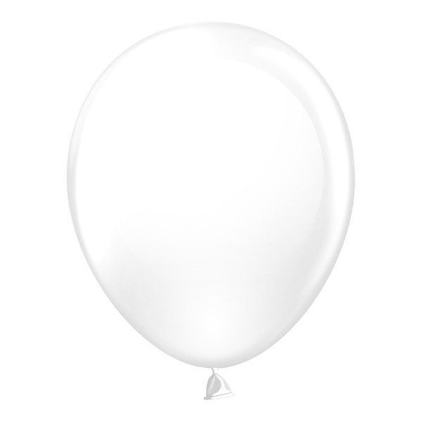 Набор шаров "Пастель" d-30см, 100шт, белый 912001 Шаринг