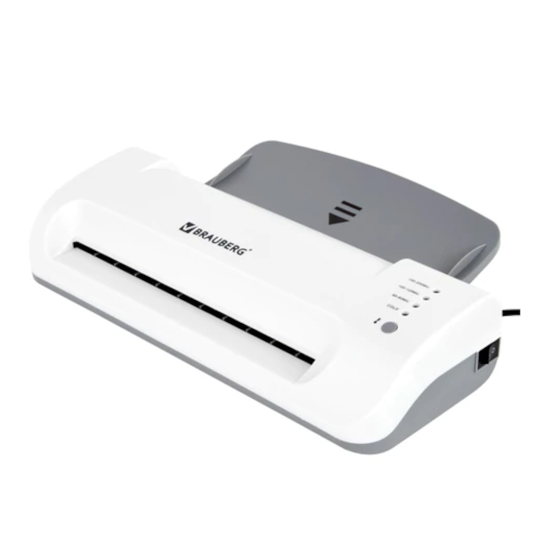 Ламинатор А4 Brauberg (толщ. 60-200 мкм., 2 вала, горяч./хол., 32см/мин) "Silver Max" 532624