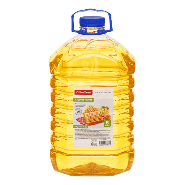 Мыло жидкое 5л OfficeClean "Professional. Душистый мед" бутылка 257291