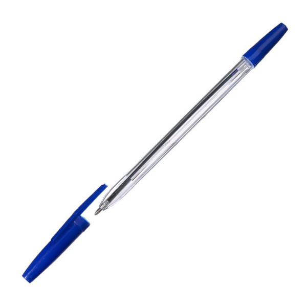 Ручка шар. 0,7мм, синий, прозрач. корп. "944" 14-1493 Workmate
