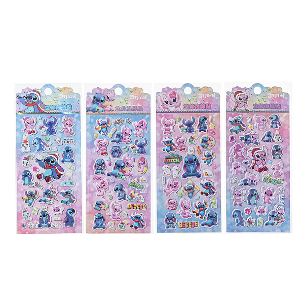 Наклейки декоративные "Ушастик" 10,3*23,8см, ассорти  M-20631 MAZARI ТМ