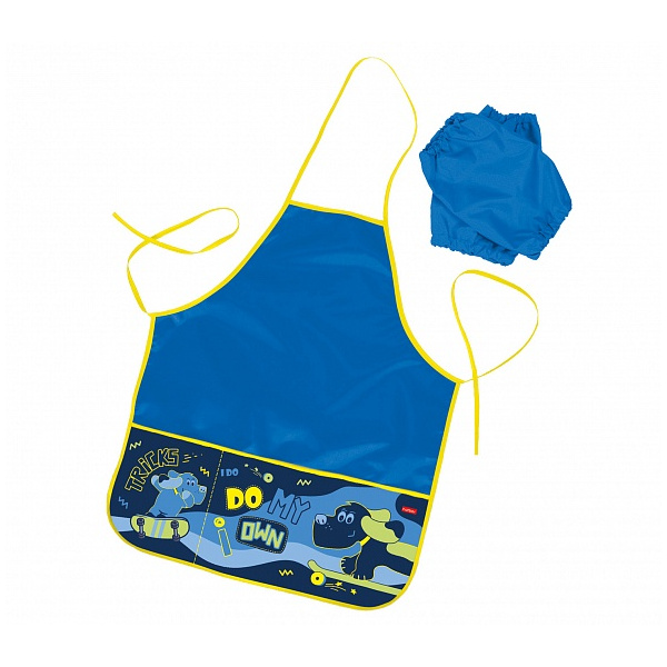 Фартук для уроков труда+нарукавники Мини "Skatepark dog" 49*39см, 2кармана NFn_28078 Хатбер 
