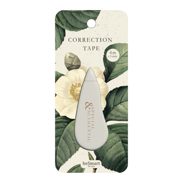 Корректор ленточный 5мм*4м "Flora. Бежевый" BSCT001-08 Be Smart