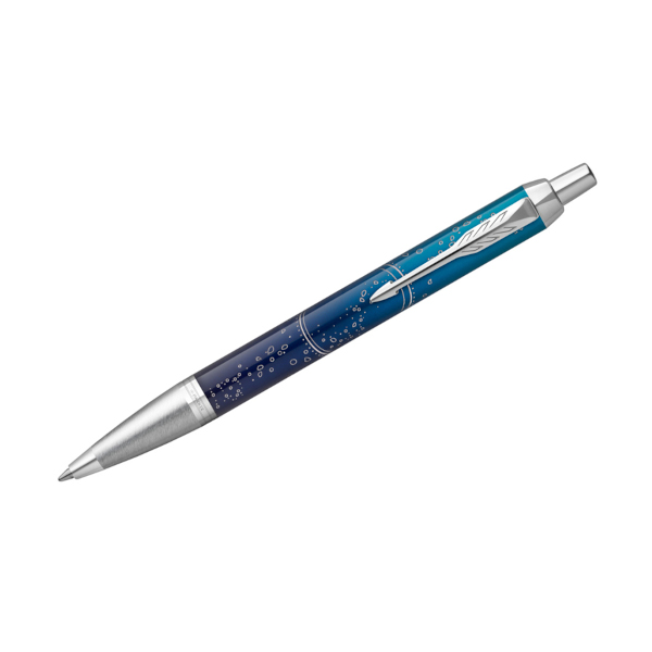 Ручка шар авт PARKER "IM Special Edition Submerge" синяя, корпус сталь, 1,0мм 2152991