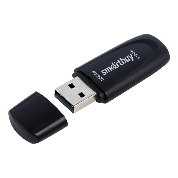Память Flash Drive 512GB USB 3.0/3.1 SmartBuy Scout черный SB512GB3SCK