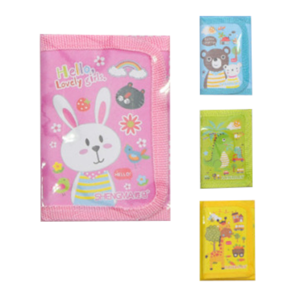 Кошелек детский "For school" 11*7,5см, липучка, ассорти M-3404-к MAZARI ТМ