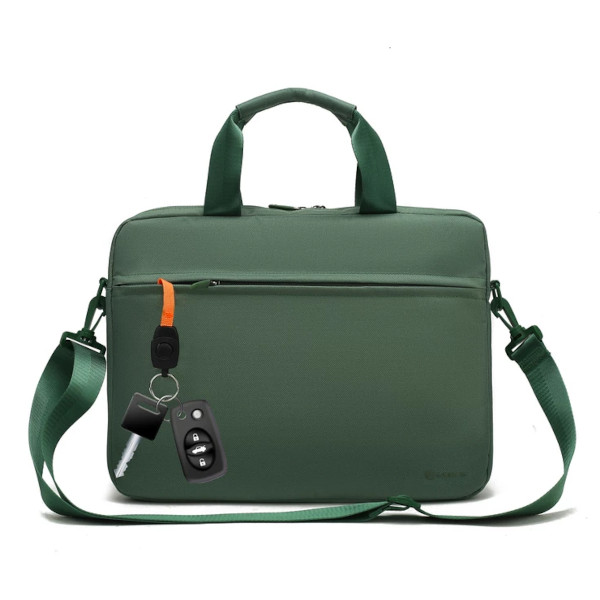 Портфель-сумка для ноутбука Lamark 37*28,5*4,5см, текстиль, зеленый L214 Green