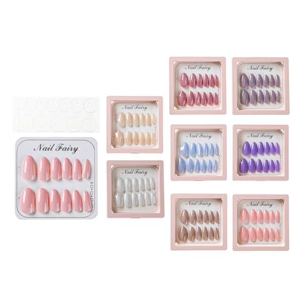 Наклейки "Ногти накладные. Пастель" 12шт, ассорти M-20609 MAZARI ТМ