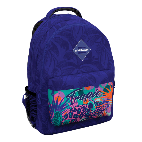 Рюкзак Erich Krause "EasyLine 20L Tropical" 2отд., 3карм., 44*23*33см 60957