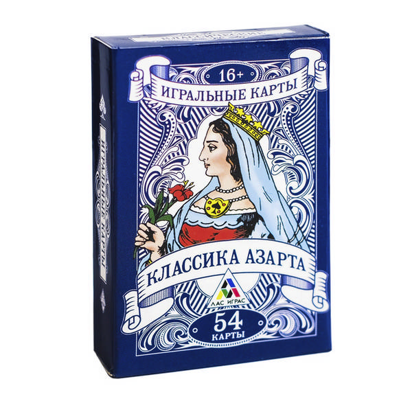 Игральные карты "Классика Азарта" 36 карт, 8,6*5,8*1,2см 1269913 ЛАС ИГРАС