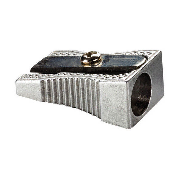 Точилка Lamark 1 отв., металл, серебро SH1002