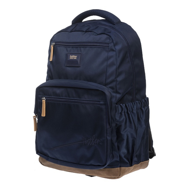 Рюкзак Hatber Prime "Navy" 2отд., 4карм., полиэстер, 46*31*17см NRk_25002