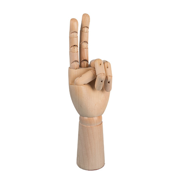 Модель руки с подвижными пальцами  "VISTA-ARTISTA" L - левая VMA-30