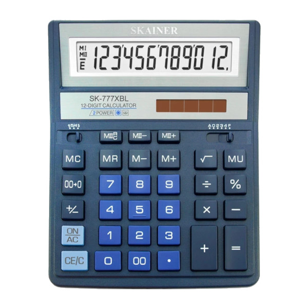 Калькулятор Skainer SK-310II (черный) настольный 10р