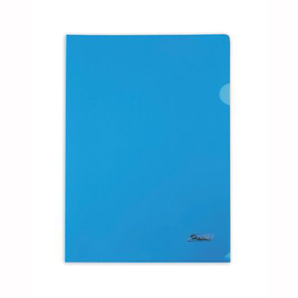 Папка-уголок А4, 1отд., 180мкм, синяя AG4_00102 Hatber