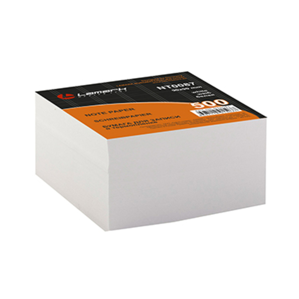 Блок для записей Lamark 90*90мм, 500л, белый NT0087