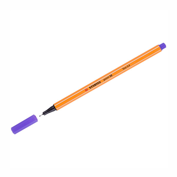 Ручка капиллярная Stabilo "Point 88" фиолетовая, 0,4мм 88/55