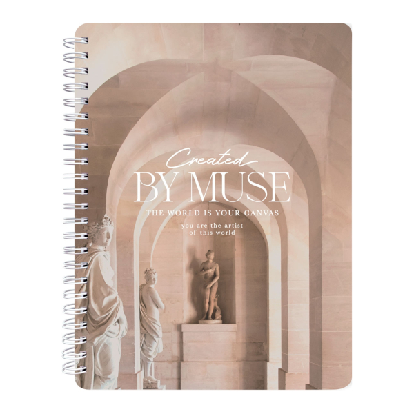 Тетрадь 96л А5 клетка/гребень "Muse. Музей" картон, рисунок N5404 Be Smart