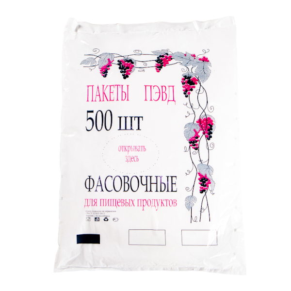Пакет фасовочный 30*40см, ПВД, 40мкм (1уп*500шт) ЦП058642