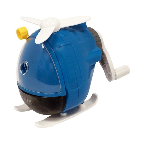 Точилка deVENTE "Вертолет" 1 отв., механическая, пластиковая, контейнер 4071104