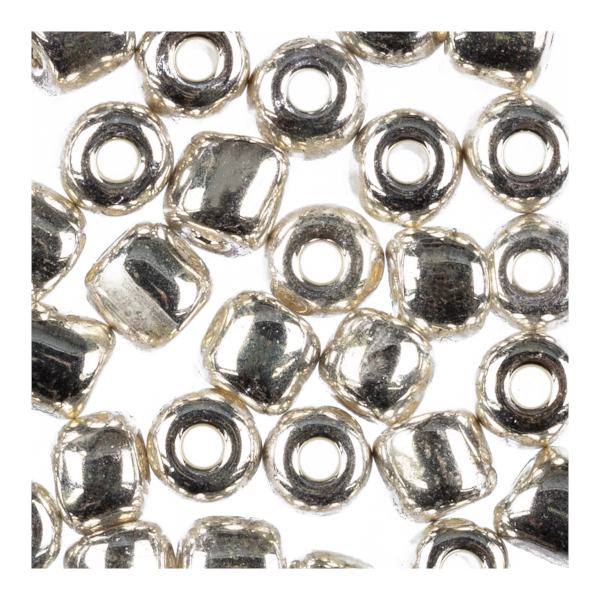 Бисер "Zlatka" (0560-0561) №0561 серебряный 10гр GR06/0