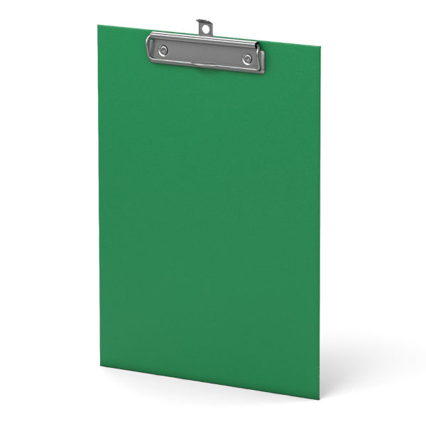 Планшет с зажимом А4 картон/бумвинил, зеленый "Standard" 36096 Erich Krause