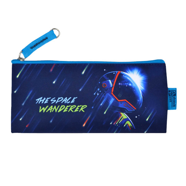 Пенал-косметичка 1 отд., 19,5*9см "Космонавт" без напол., микрофибра на ПВХ-осн. 61917 Феникс+