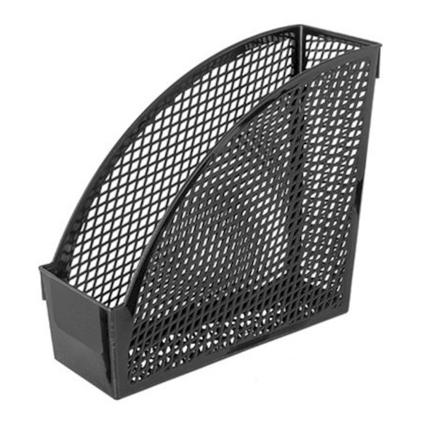 Лоток вертикальный "Simple" 100мм, пластик, черный 14-9698 Workmate