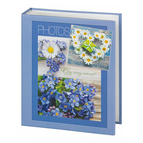 Фотоальбом на 200ф 10*15 Image Art IA-200PP 403 "Цветы" кармашки 07056