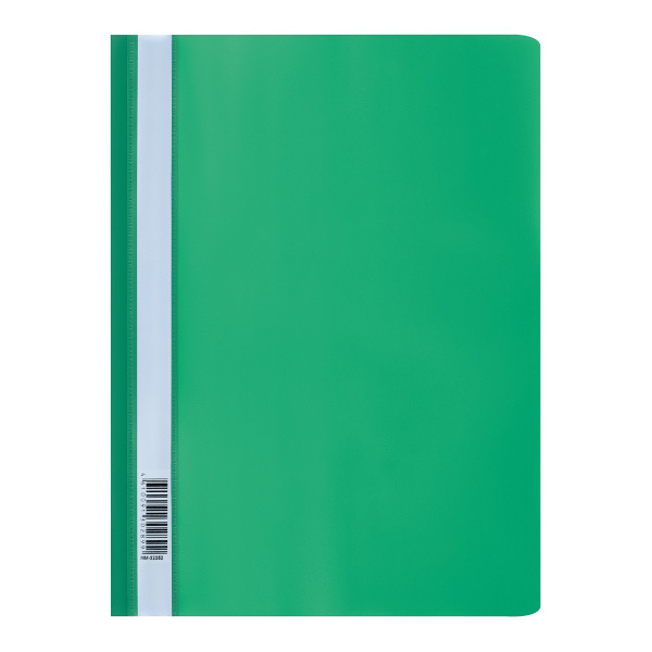 Папка-скоросшиватель пласт. А4, 160мкм, зеленый ММ-32252 СТАММ