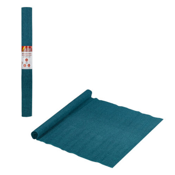 Бумага крепированная 50*250см, 110г/м2, морская волна 112536 Остров сокровищ