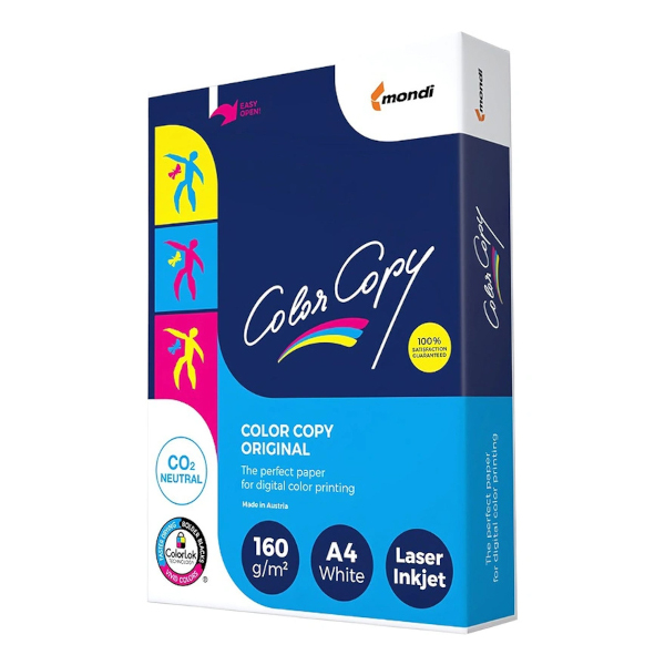 Бумага А4 "Color copy" 160г/м2 (250л) для лазерной печати 110348/180112408